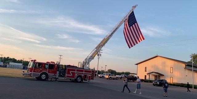 Weedsport Fire Department aerial apparatus
